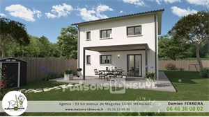 maison à la vente -   33850  LEOGNAN, surface 90 m2 vente maison - UBI433696172